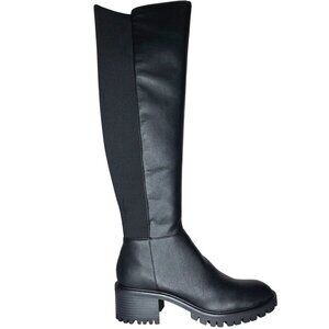 NWT Kenneth Cole Women's Riva Black Over-The-Knee Boots